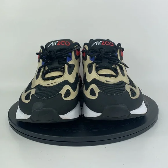 Nike Air Max 200 Gold/Red Athletic Running Shoes AQ2568-700 Men's Size 11 - Picture 2 of 11